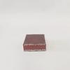 8x8x3 Gümüş Yaldızlı Bordo Kutu