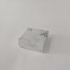 8x8x3 Mermer Desenli Takı Kutusu