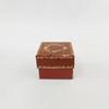 8x8x6 Altın Yaldızlı Bordo Kutu