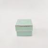 8x8x6 Gümüş Yaldızlı Mint Yeşili Kutu